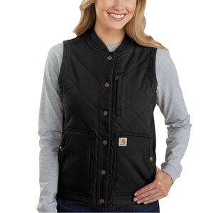 NWT Carhartt Rugged Flex Relaxed Fit Canvas Insulated Vest